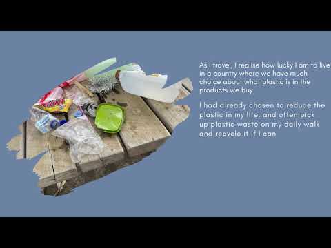 Reducing plastic use iin my life, including Rotary - refusing single-use plastics